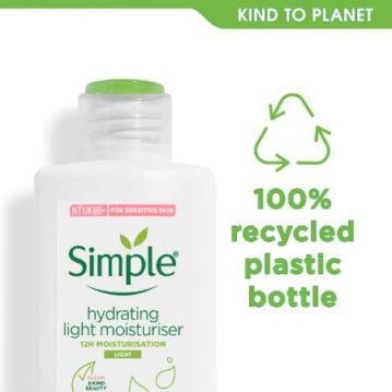 Simple Hydrating Light Moisturiser 125ml
