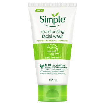 Simple Kind to Skin Moisturising Facial Wash 150ml