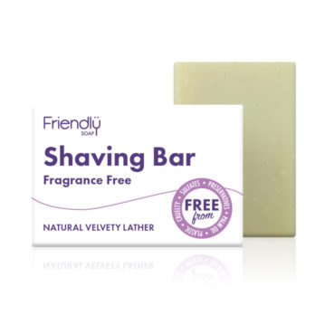 Friendly Soap Shaving Bar - Fragrance Free