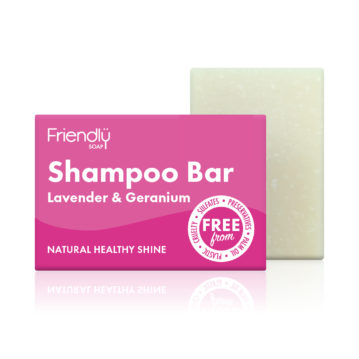 Friendly Soap Shampoo Bar - Lavender & Geranium