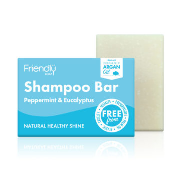 Friendly Soap Shampoo Bar - Peppermint & Eucalyptus