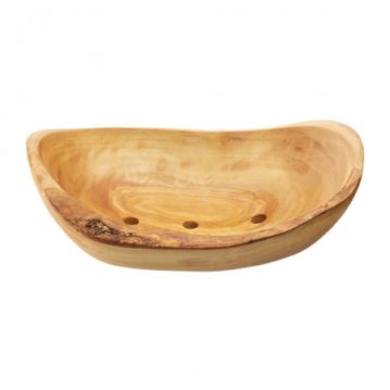 Olive Wood Natural Soap Dish