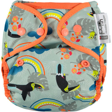 Close Pop-in Popper Nappy bamboo - various