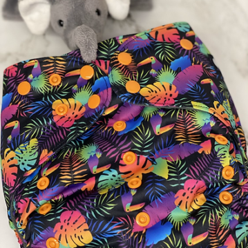 TJs (Exclusive &) Premium BTP Charcoal Pocket Nappy - Various