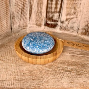 NPB Round Bamboo Soap Dish