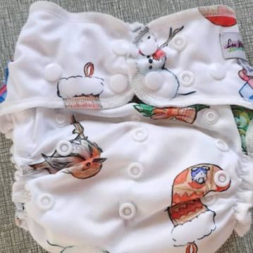 Lu Makes All Star Nappy - All the Christmas Things