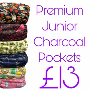 TJs Premium Junior Charcoal Pockets - various