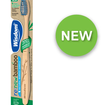 Wisdom Re:New Bamboo Toothbrush