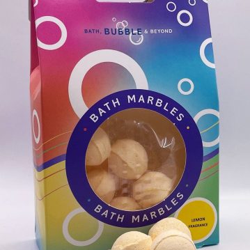 BBB Lemon Bath Marbles Pouch
