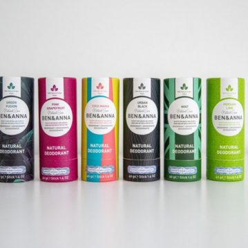 Ben & Anna Natural Soda Deodorant Sticks (40g)