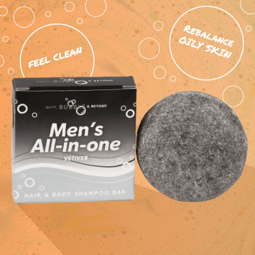 Men's All-in-One Shampoo & Body Bar - Vetiver
