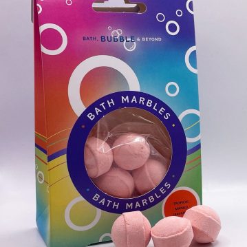 BBB Tropical Mango Bath Marbles Pouch